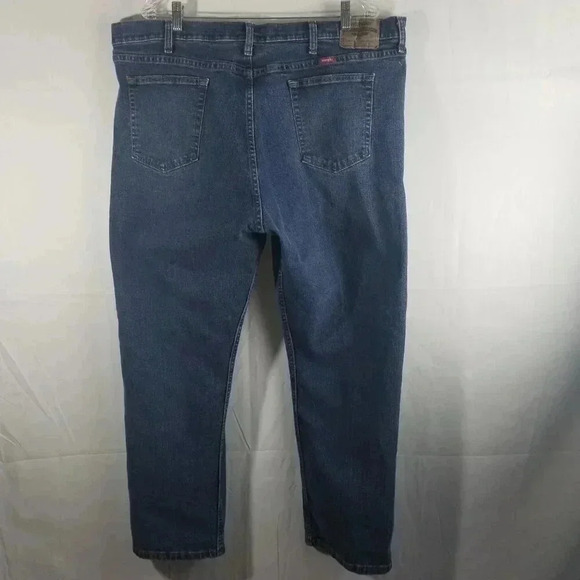 Wranglers Men's Denim Blue Jeans Sz 44x30 - Picture 3 of 8